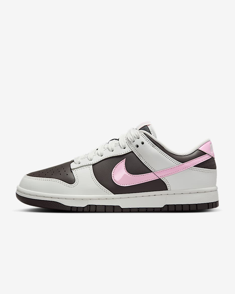 Nike Dunk Low Women's Shoes - Summit White/Medium Ash/Pink Foam