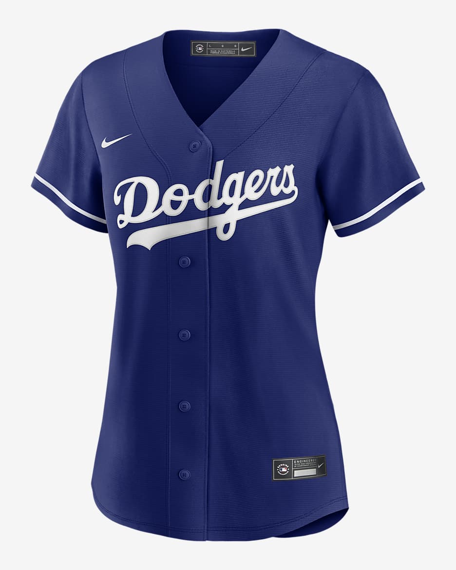 MLB Los Angeles Dodgers (Freddie Freeman) Women's Replica Baseball Jersey - Royal