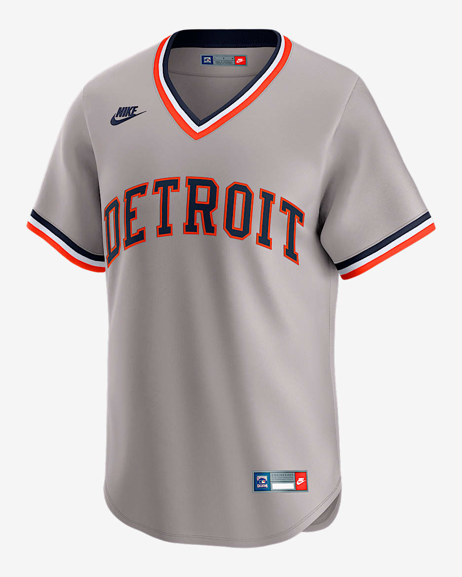 Detroit Tigers Cooperstown Men's Nike DriFIT ADV MLB Limited Jersey