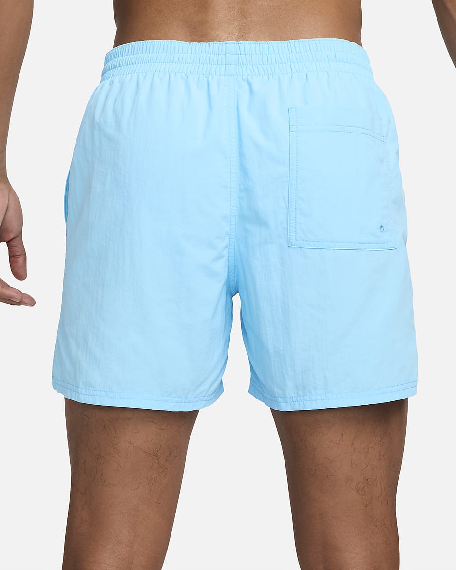 Shorts de voleibol de 13 cm para hombre Natación Nike Solid Icon - Azul acuario