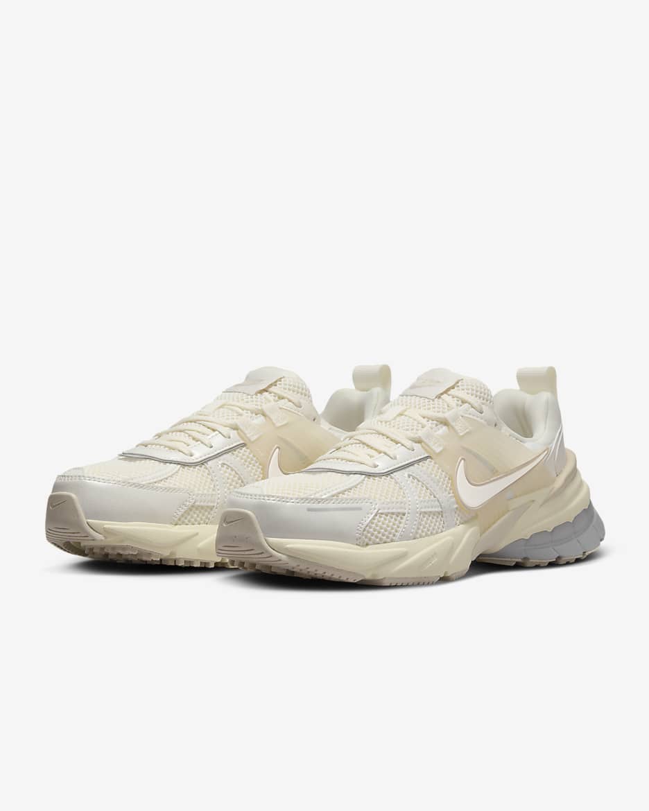 Nike V2K Run Shoes - Pale Ivory/Coconut Milk/Sand Drift/Pale Ivory