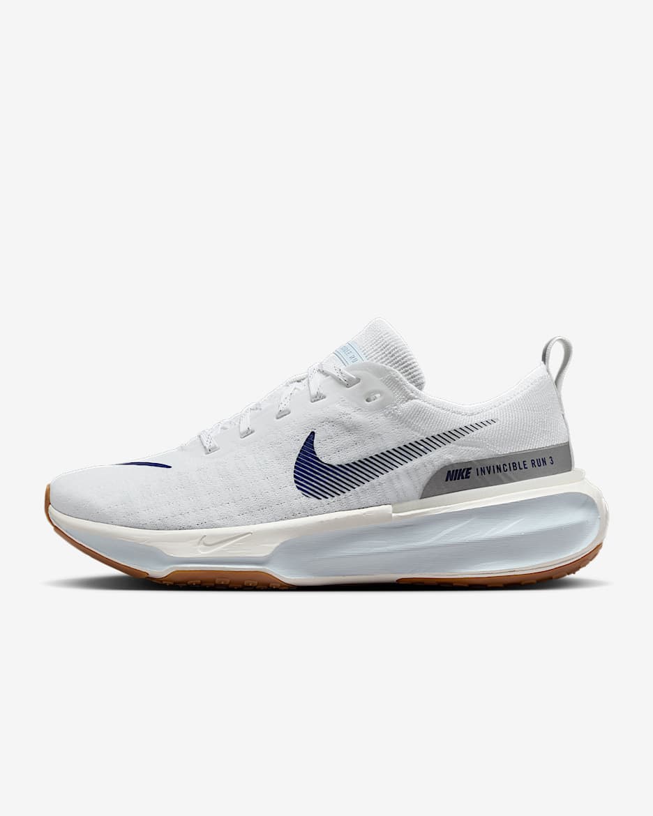 Nike Invincible 3 Women's Road Running Shoes - White/Blue Tint/Sail/Blue Void