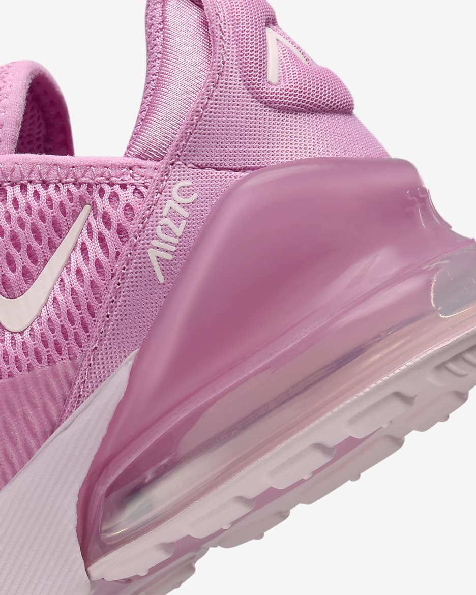 Tenis para niños de preescolar Nike Air Max 270 - Flamenco mágico/Espuma rosa