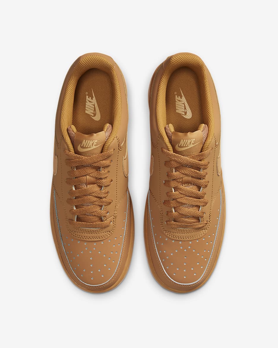 Nike Court Vision Low Shoes - Flax/Wheat/Twine/Flax