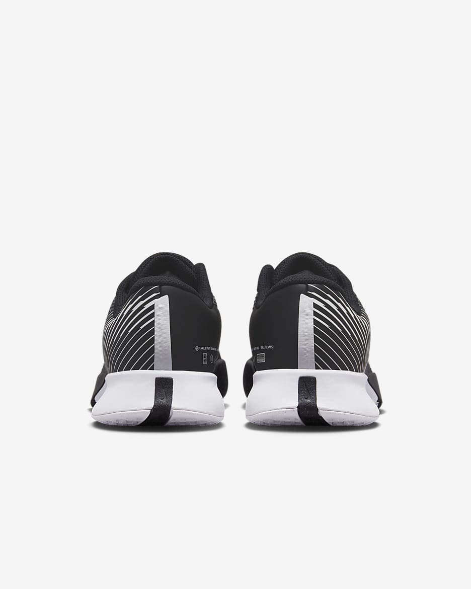 NikeCourt Air Zoom Vapor Pro 2 Women's Hard Court Tennis Shoes - Black/White