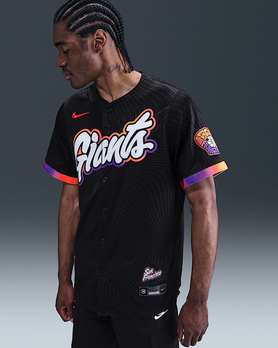 San Francisco Giants City Connect Men’s Nike Dri-FIT ADV MLB Limited Jersey - Grey