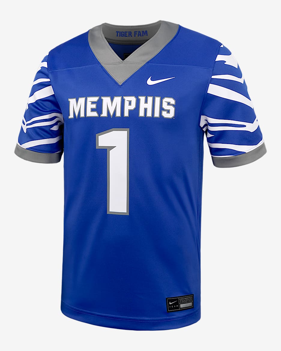 Memphis Men's Nike College Football Replica Jersey - Game Royal