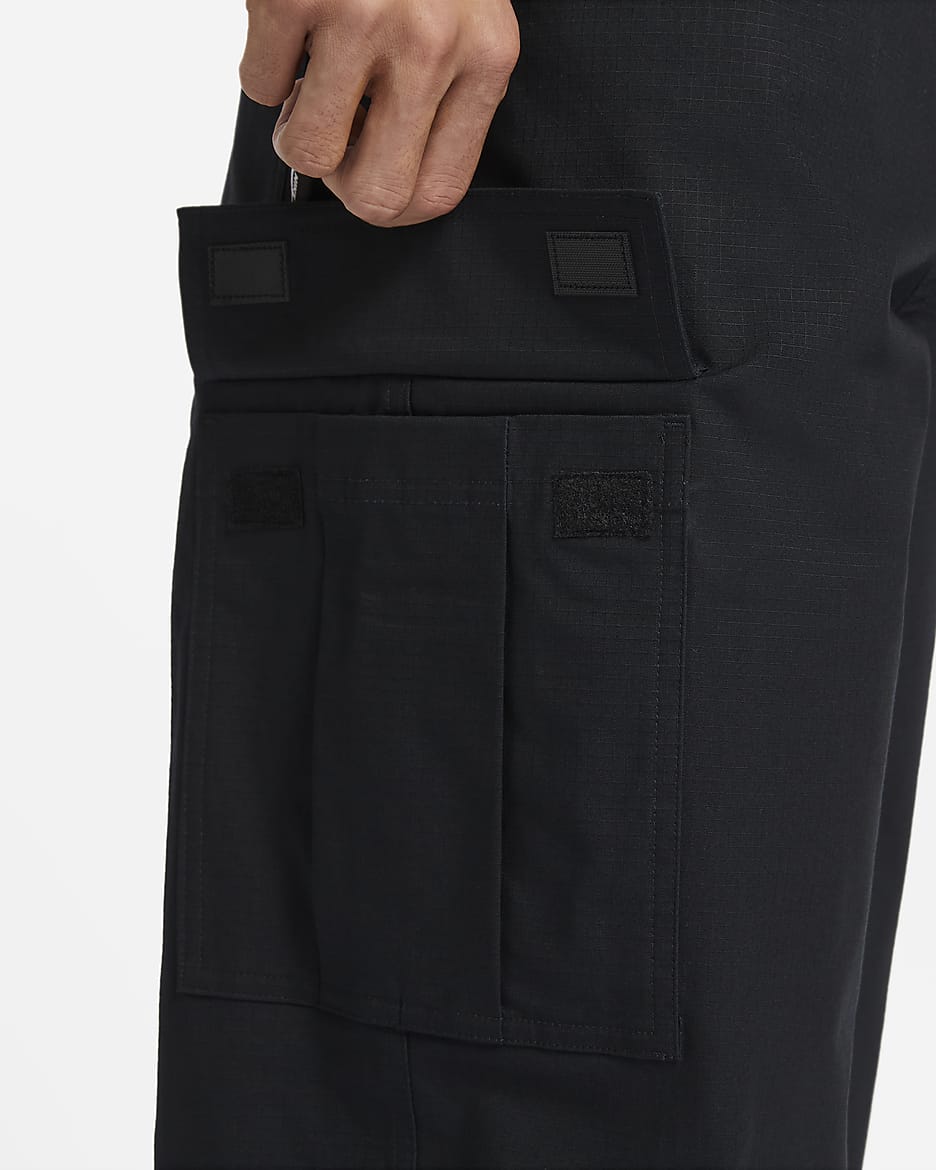 Nike Club Men's Cargo Trousers - Black/Black