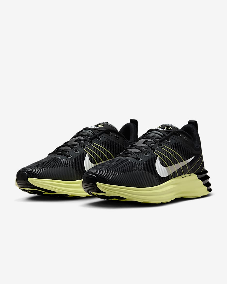 Nike Lunar Roam Men's Shoes - Black/Iron Grey/Light Lemon Twist/White