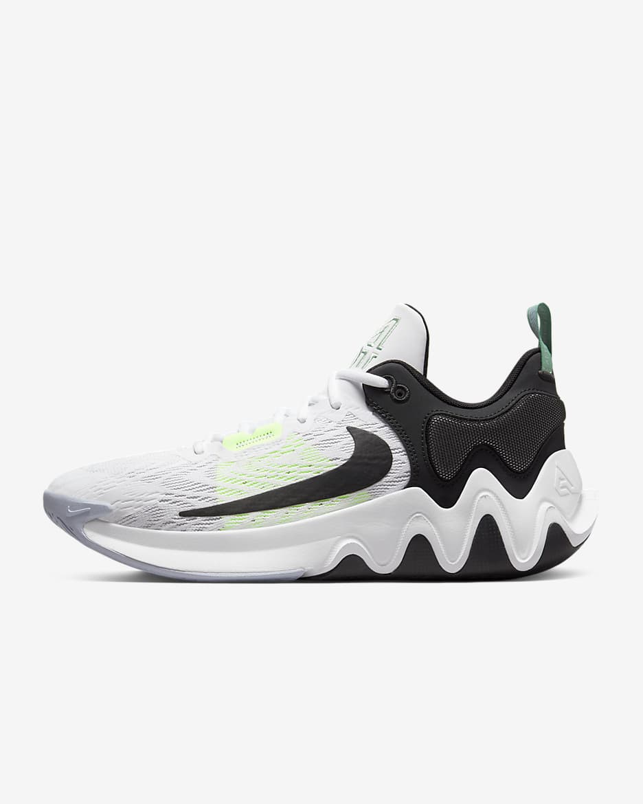 Giannis Immortality 2 Basketball Shoes - White/Barely Volt/Grey Fog/Black