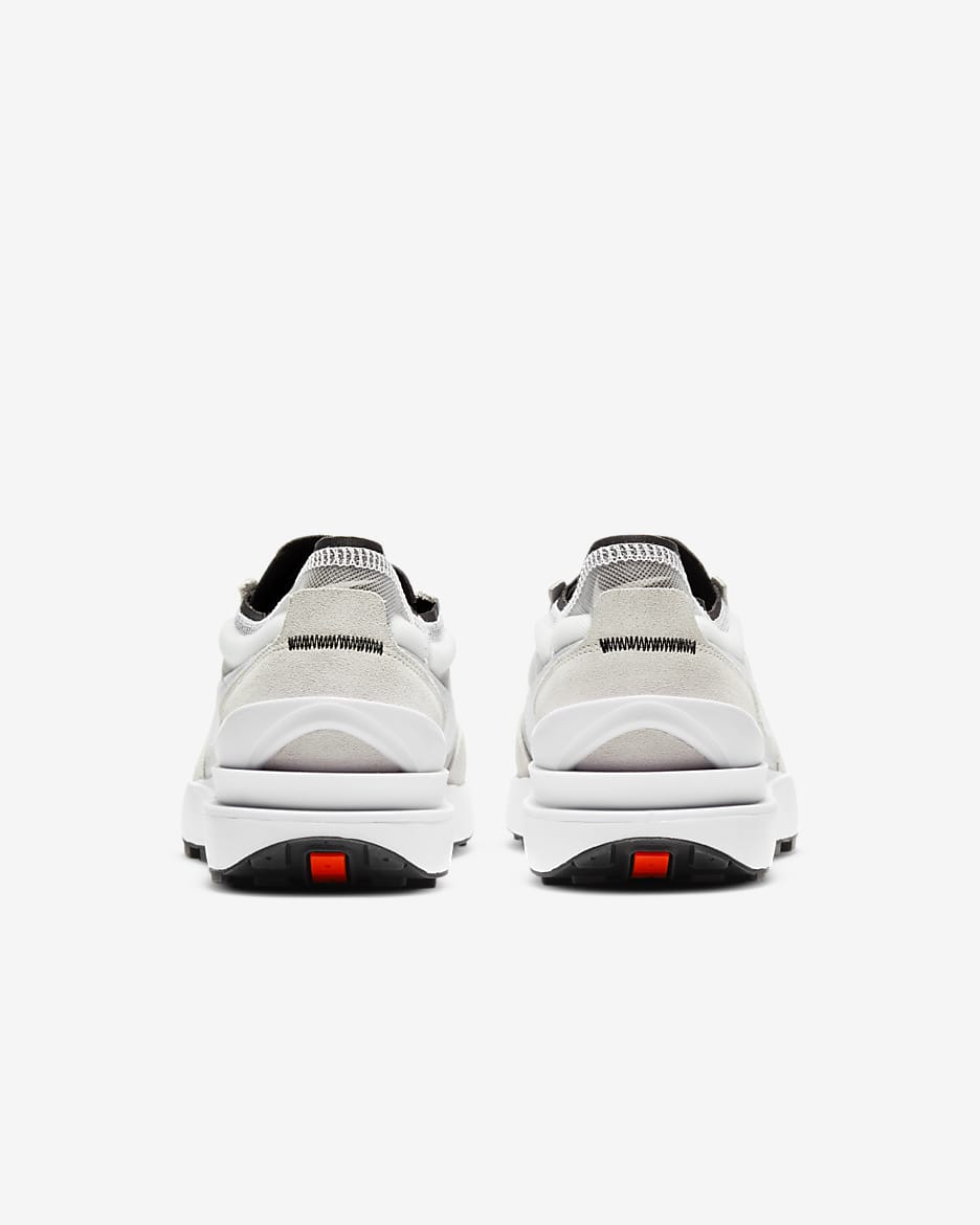 Nike Waffle One Men's Shoes - Summit White/Black/Orange/White