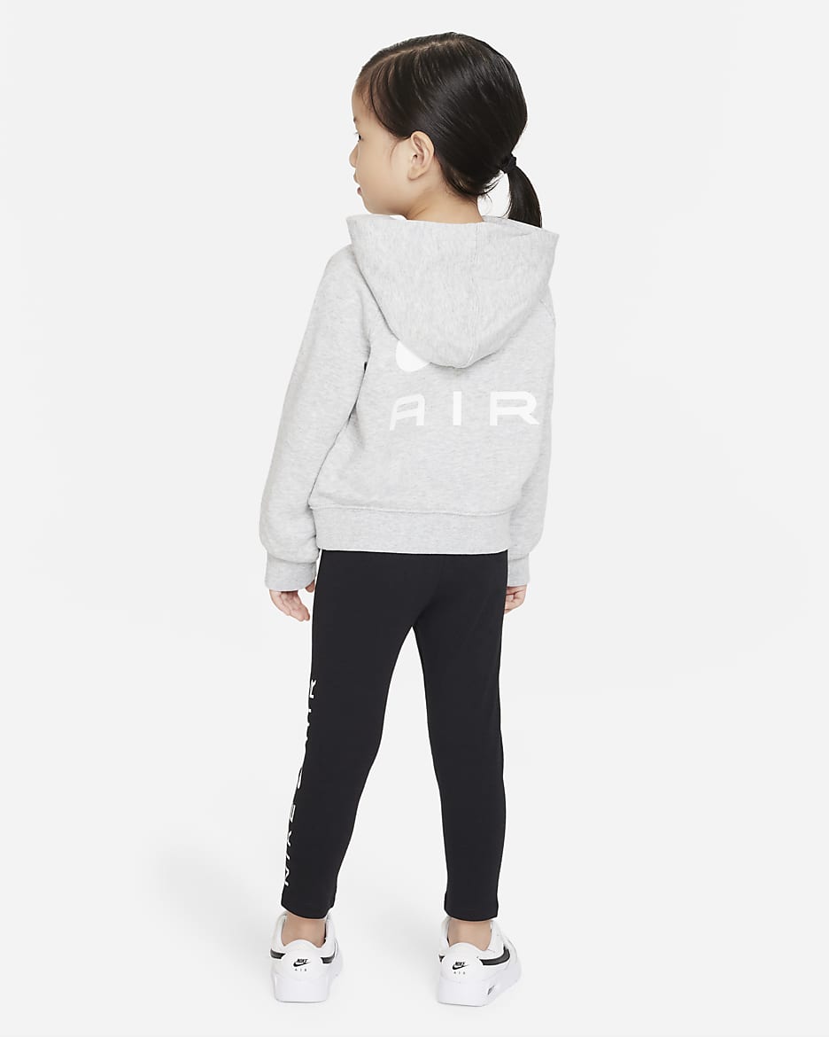 Nike Toddler Air Hoodie and Leggings Set - Black