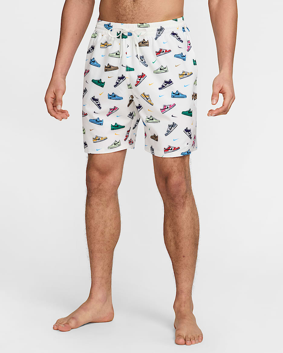 Shorts de vóleibol con forro de ropa interior de 18 cm para hombre Nike Swim Breaker - Vela
