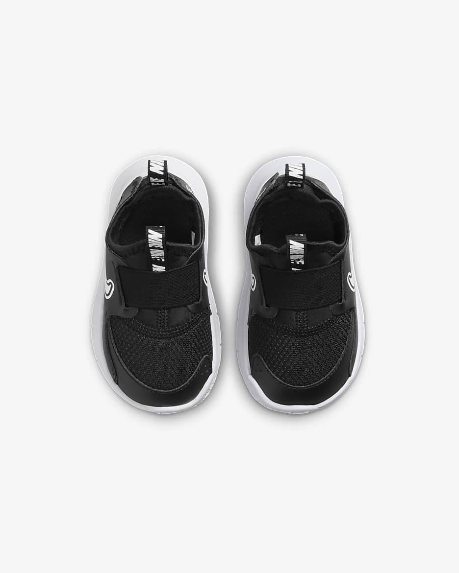 Nike Flex Runner 3 Baby/Toddler Shoes - Black/White