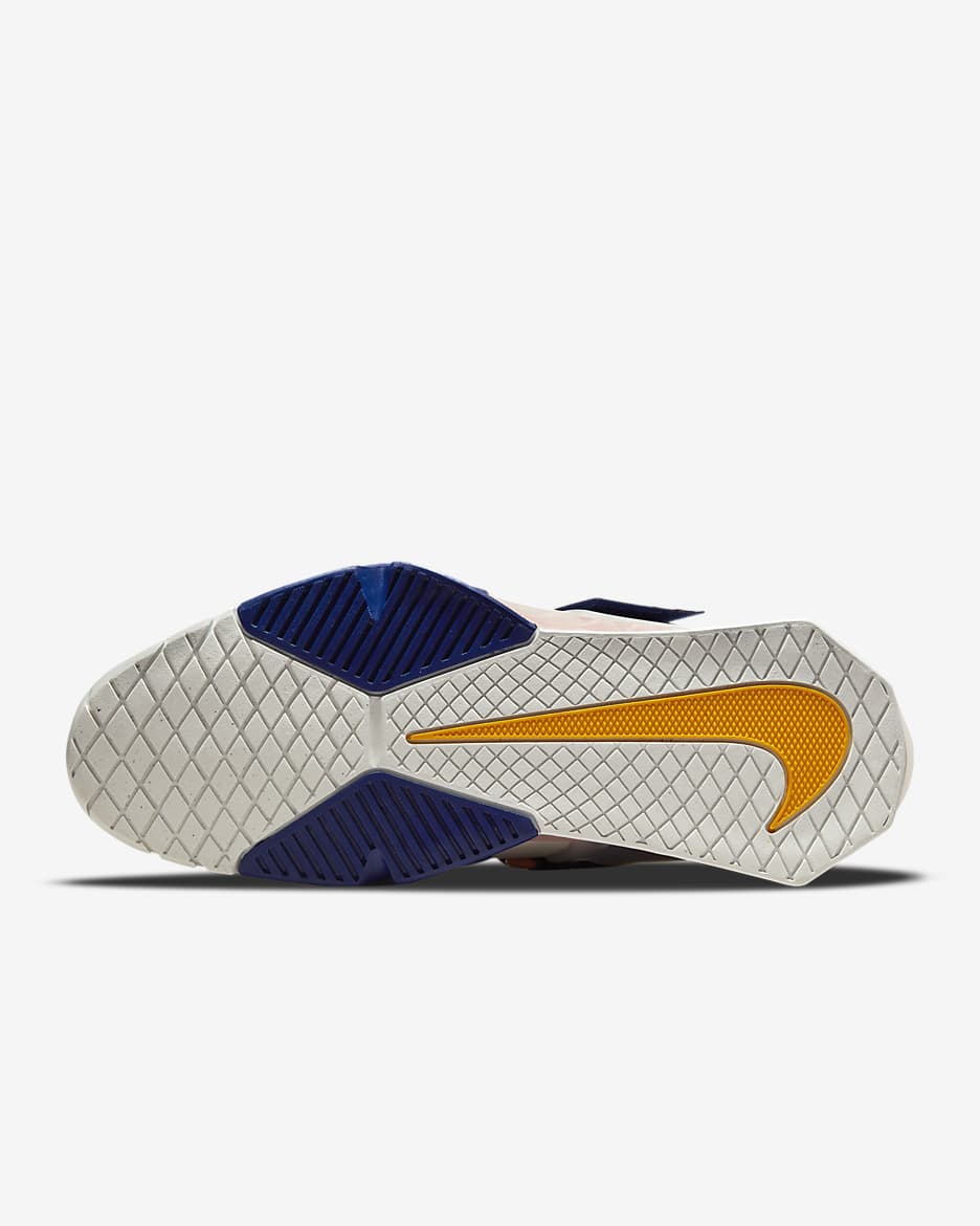 Nike Savaleos Weightlifting Shoes - Sail/Deep Royal Blue/Magic Ember/Black