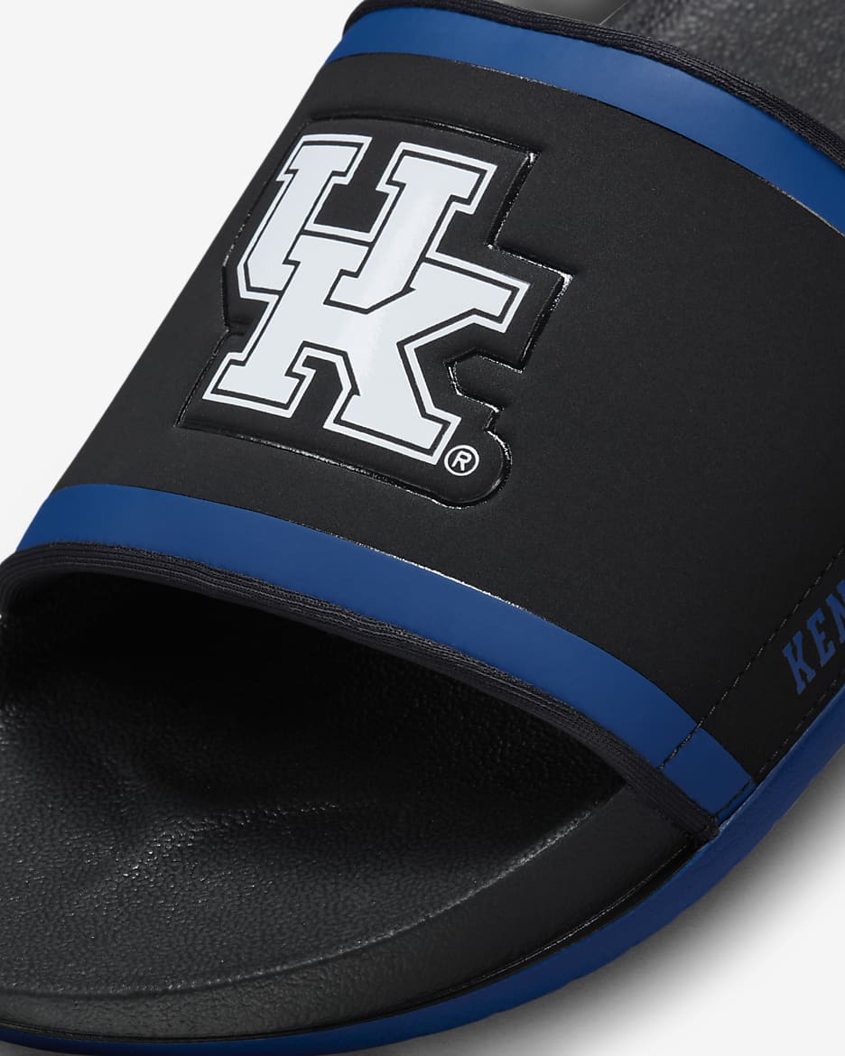 Nike Offcourt (Kentucky) Slide - Black/Game Royal/White