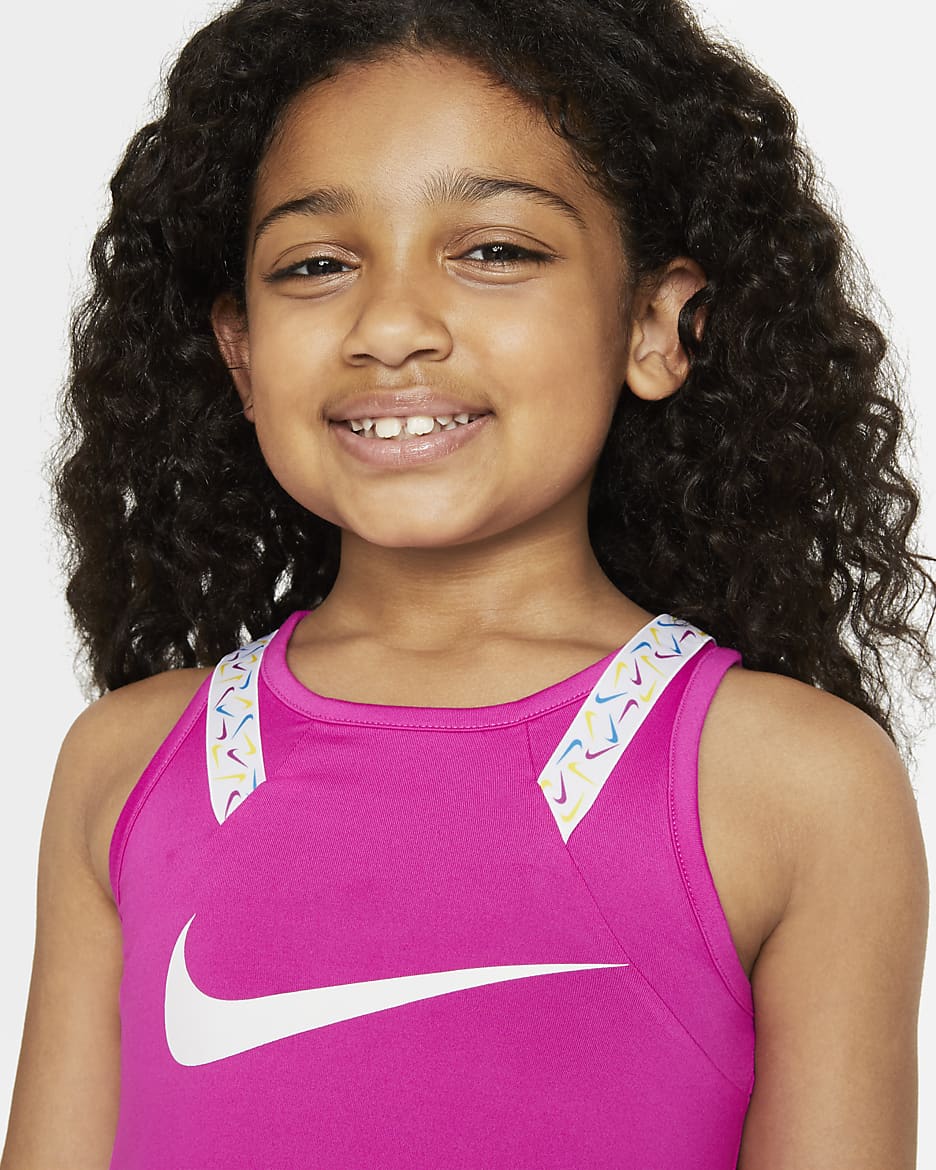 Nike Dri-FIT Little Kids' Dress - Fire Pink