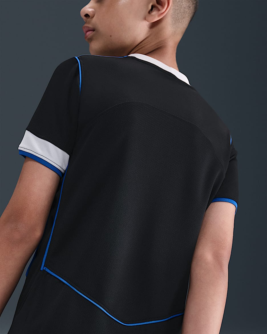 Chelsea FC 2025/26 Stadium Third Big Kids' Nike Dri-FIT Total 90 Soccer Replica Jersey