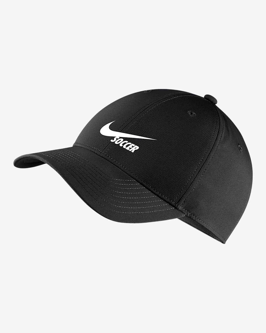 Gorra de fútbol Nike Swoosh Legacy91 - Negro