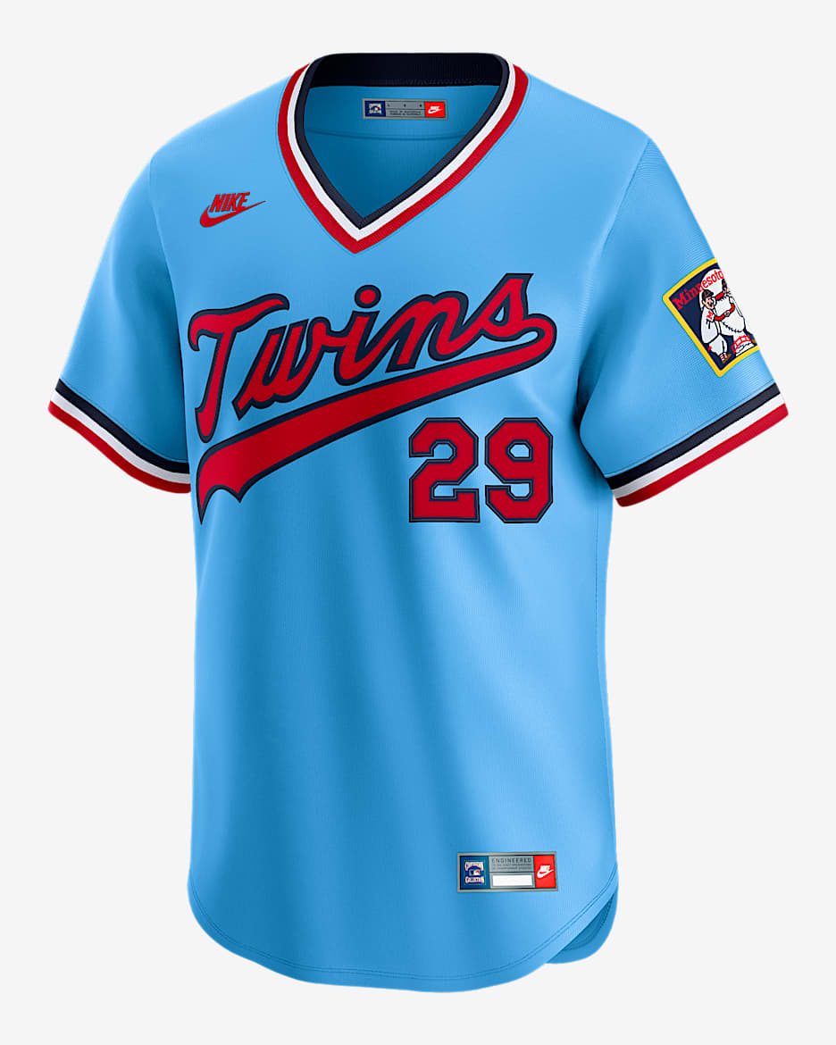 Rod Carew Minnesota Twins Cooperstown Men's Nike Dri-FIT ADV MLB Limited Jersey - Royal