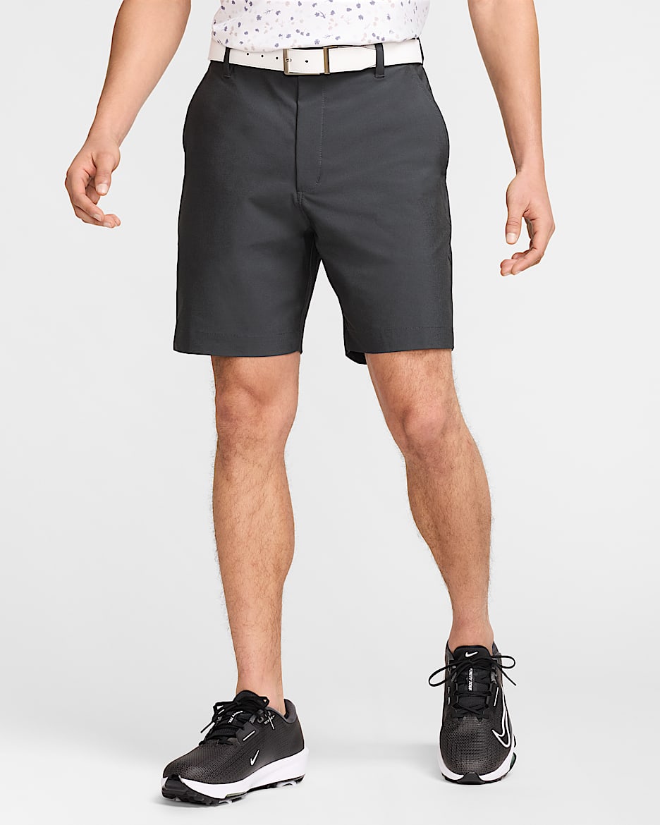 Shorts de golf Dri-FIT de 18 cm para hombre Nike Victory  - Negro/Antracita/Negro
