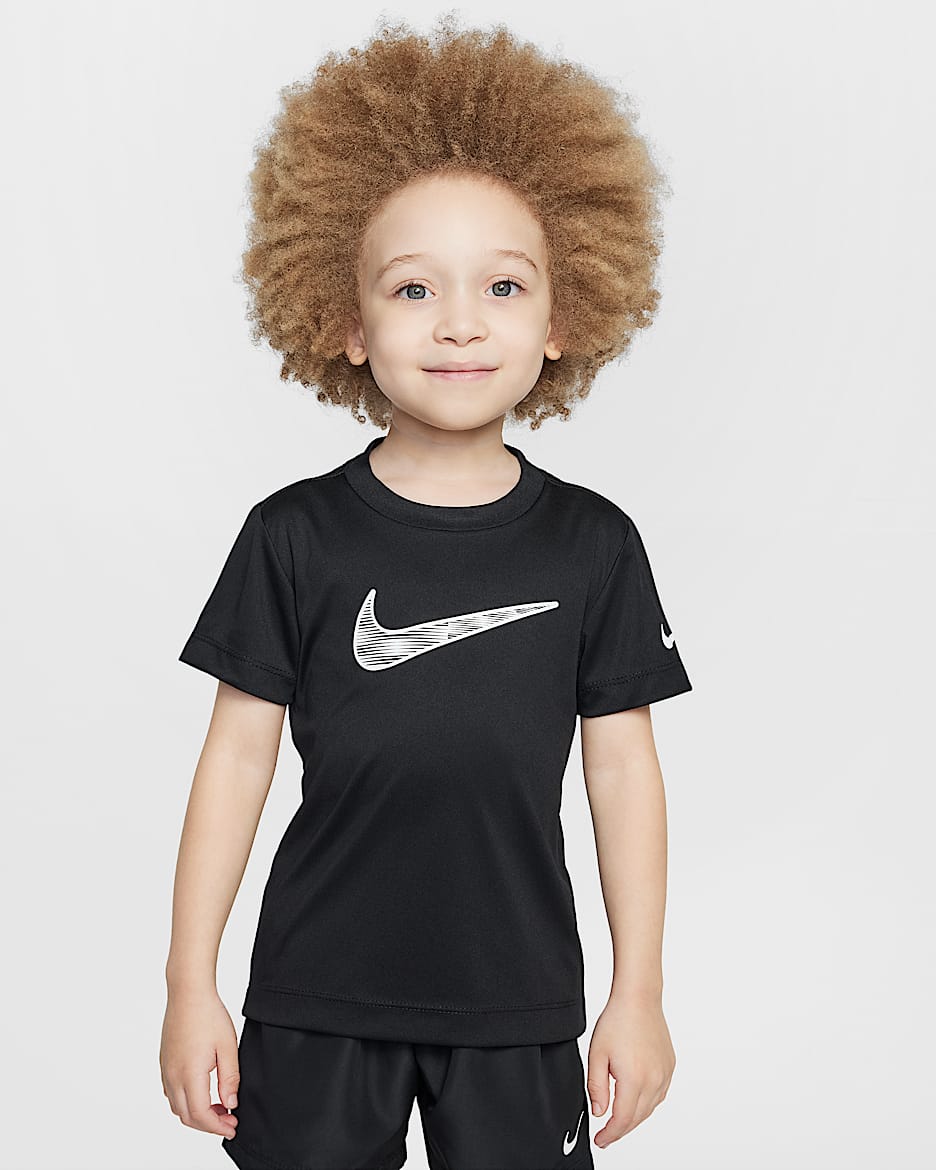 Nike Dri-FIT Toddler Trophy T-Shirt - Black