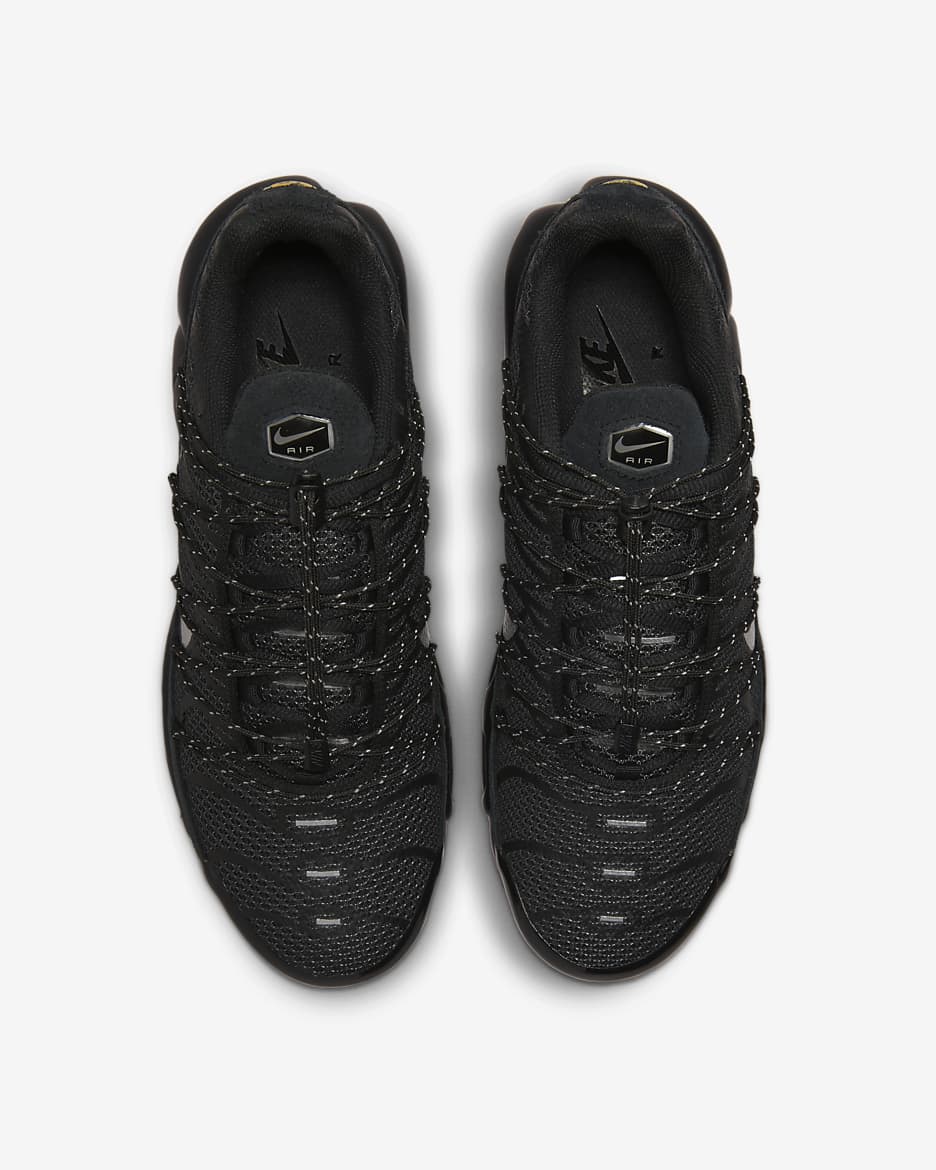 Nike Air Max Plus Utility Herrenschuh - Schwarz/Weiß/Metallic Silver