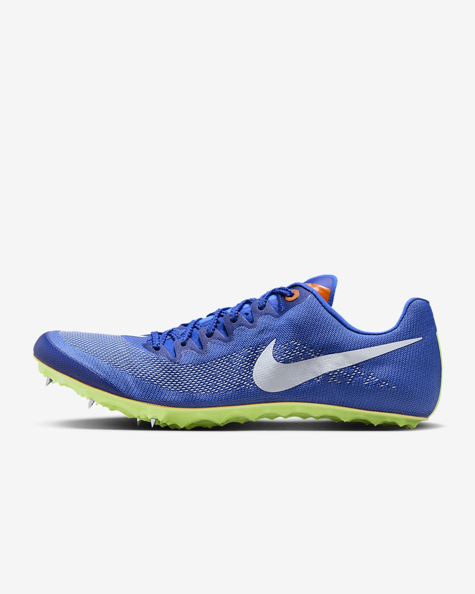 Nike Ja Fly 4 Track and Field Sprinting Spikes - Racer Blue/Safety Orange/White