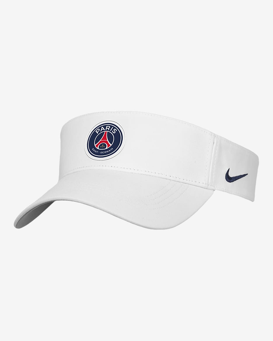 Paris Saint-Germain Nike Soccer Visor - White