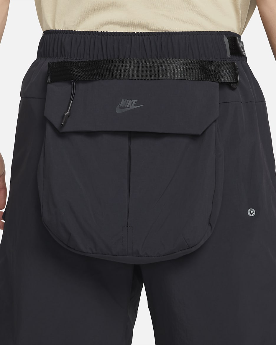 Nike Sportswear Tech Pack Men's Woven Unlined Cargo Shorts - Black/Black