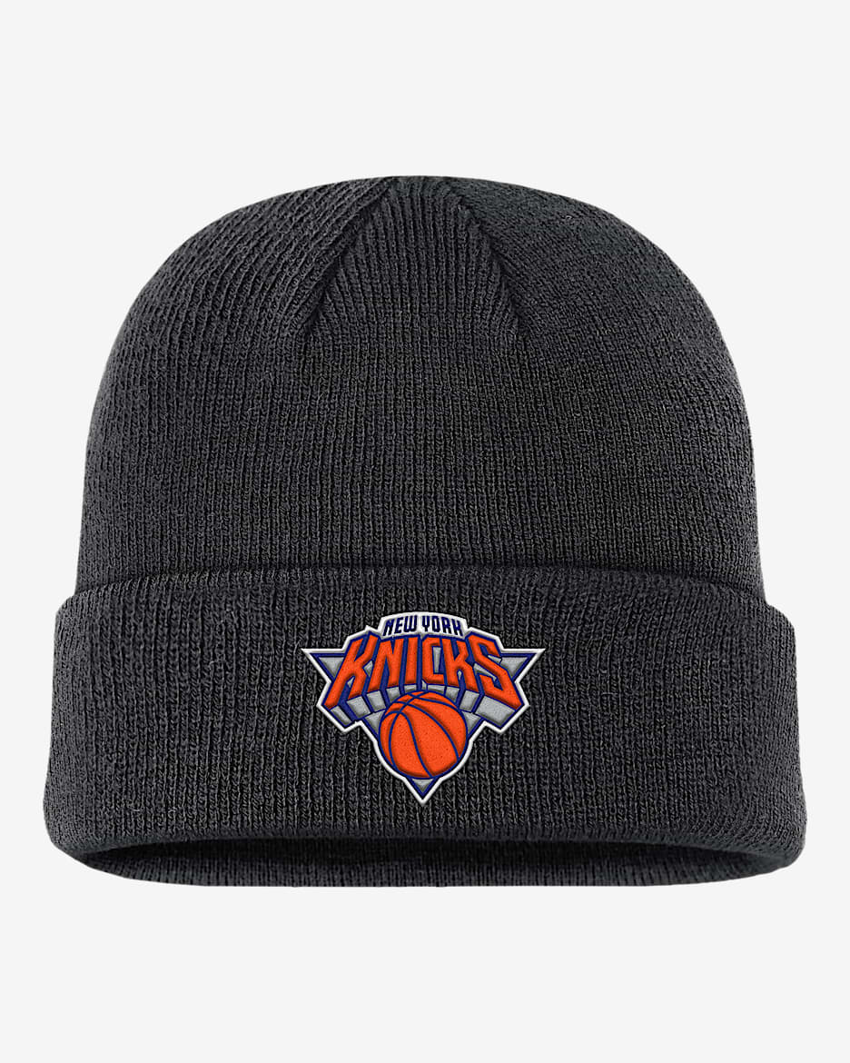 New York Knicks Terra City Edition Nika NBA Beanie - Black
