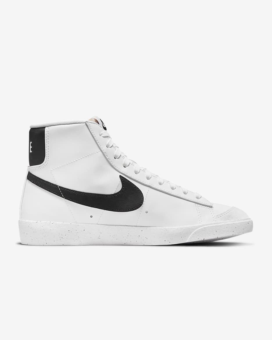 Chaussures Nike Blazer Mid '77 pour femme - Blanc/Noir