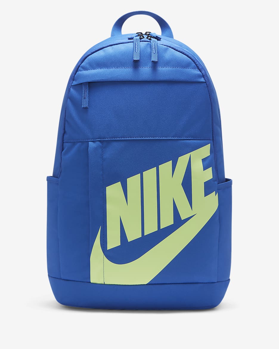 Nike Backpack (21L) - Game Royal/Game Royal/Lime Glow