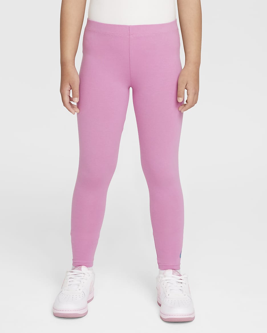 Nike Solarised Younger Kids' Crew and Leggings Set - Magic Flamingo