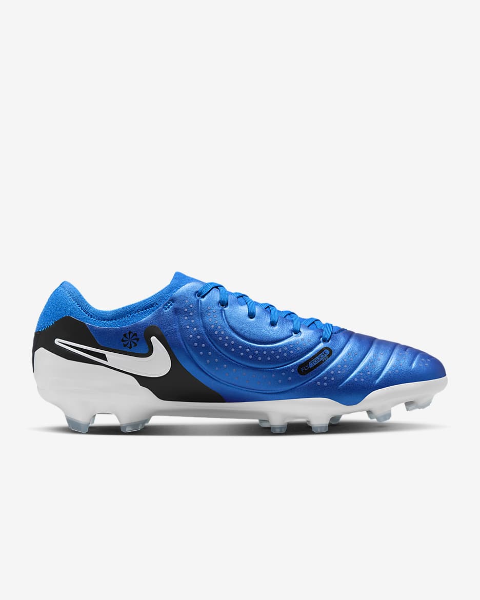 Scarpa da calcio a taglio basso per terreni duri Nike Tiempo Legend 10 Pro - Soar/Bianco