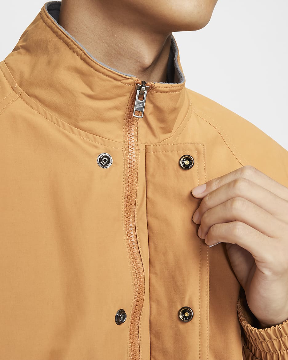 Nike Club Futura Men's Jacket - Flax/White