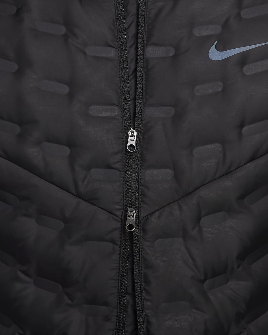 Nike Therma-FIT ADV AeroLoft Men's Repel Down Running Jacket - Black