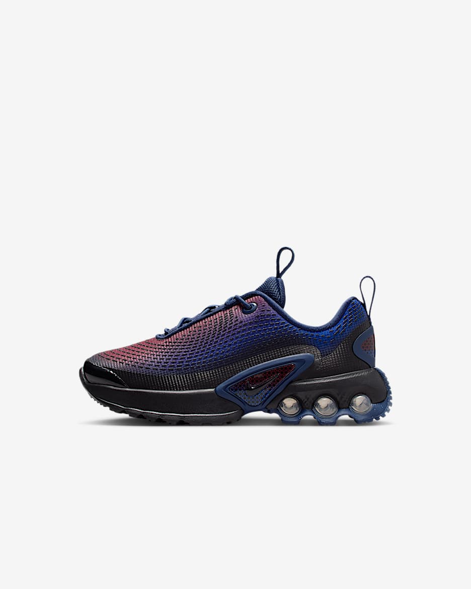 Nike Air Max Dn Schuh (jüngere Kinder) - Dark Team Red/Midnight Navy/Hyper Royal/Schwarz