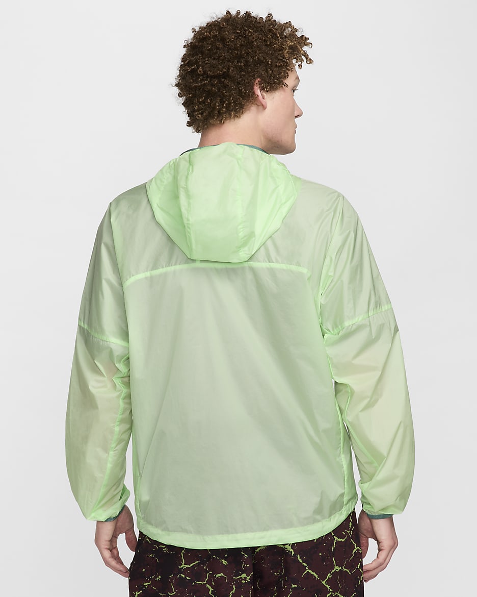 Veste coupe-vent Nike ACG « Cinder Cone » pour homme - Vapor Green/Bicoastal/Summit White