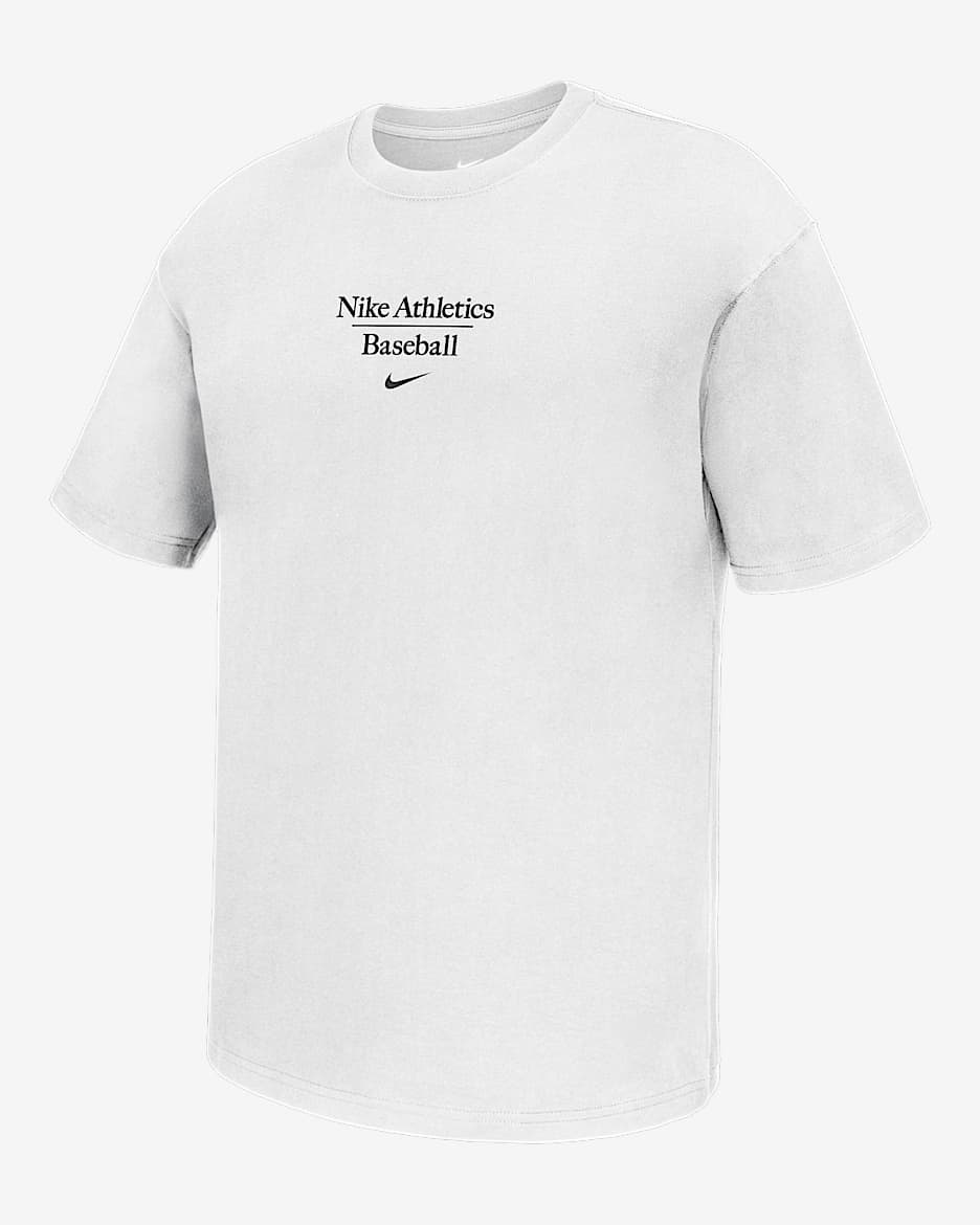 Nike Swoosh Men's Max90 Baseball T-Shirt - White