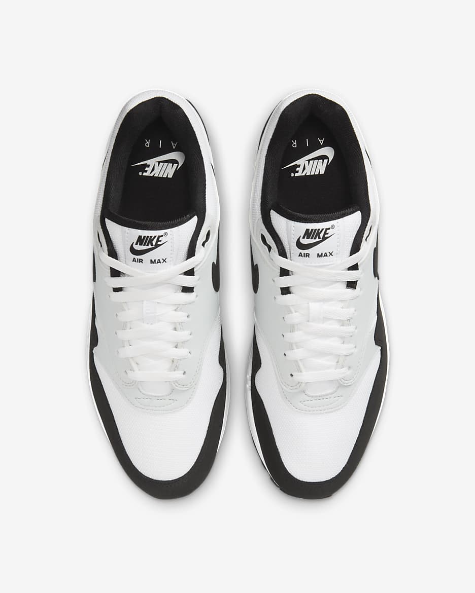 Nike Air Max 1 Men's Shoes - White/Pure Platinum/Black