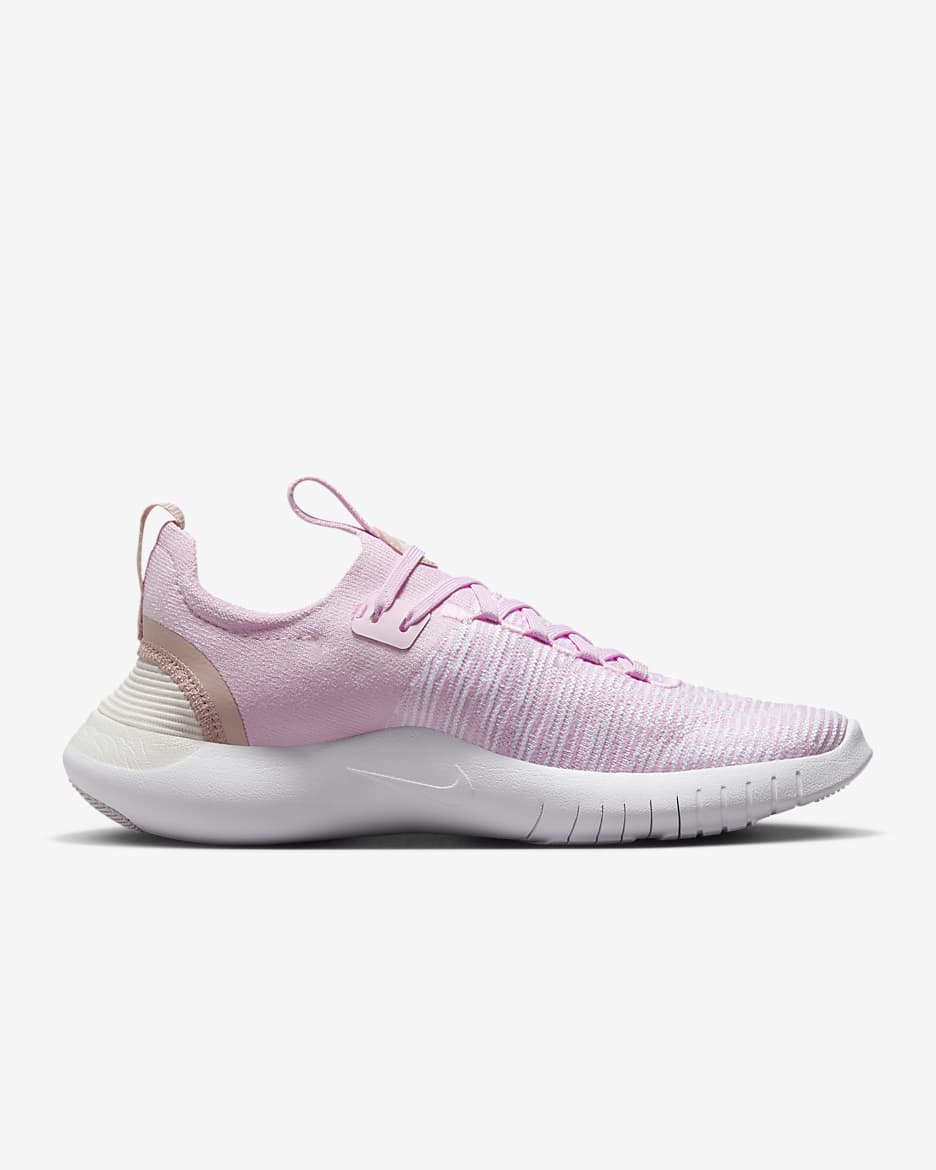 รองเท้าวิ่งโร้ดรันนิ่งผู้หญิง Nike Free RN NN - Pink Foam/Pink Oxford/Platinum Tint/ขาว