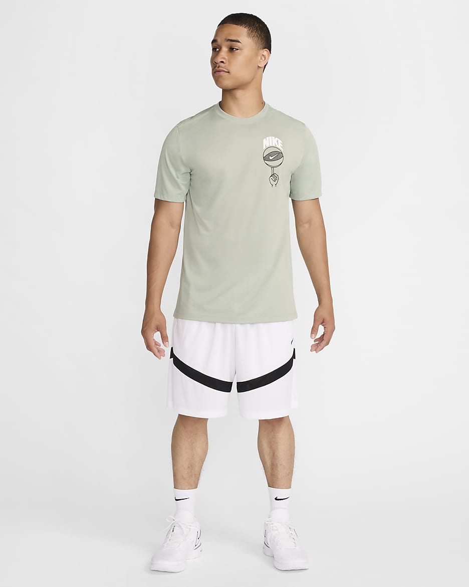 Nike Dri-FIT Basketball-T-Shirt für Herren - Jade Horizon