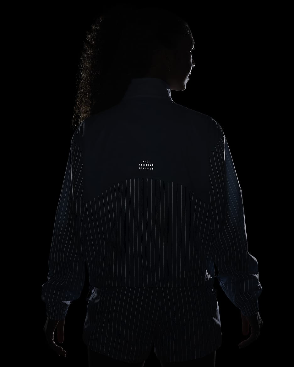 Nike Running Division Chaqueta de running - Mujer - Light Armory Blue/Ashen Slate