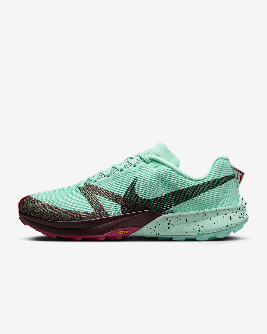 Chaussure de trail Nike Kiger 10 pour homme - Mint Foam/Burgundy Crush/Sweet Beet/Seaweed
