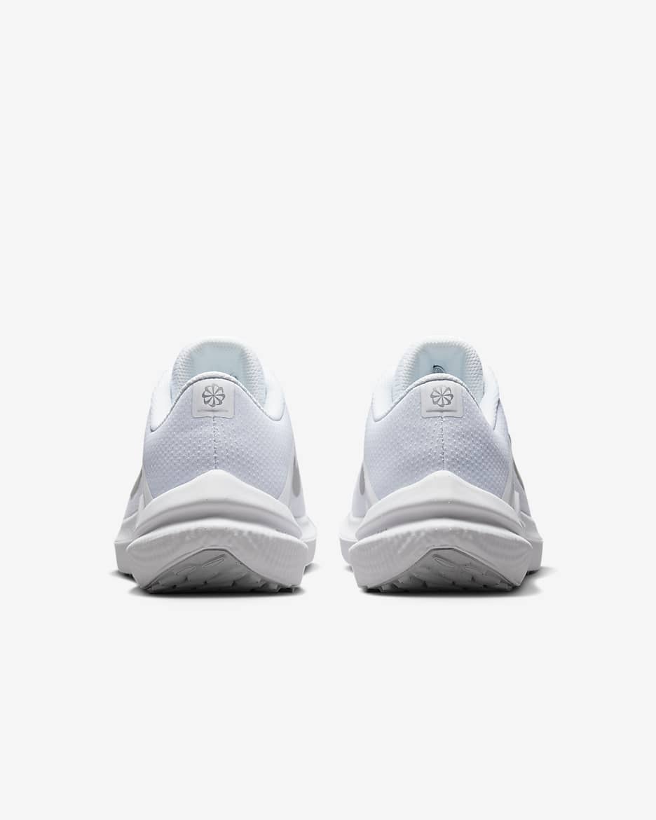 Nike Winflo 10 Women's Road Running Shoes - White/Pure Platinum/Metallic Silver