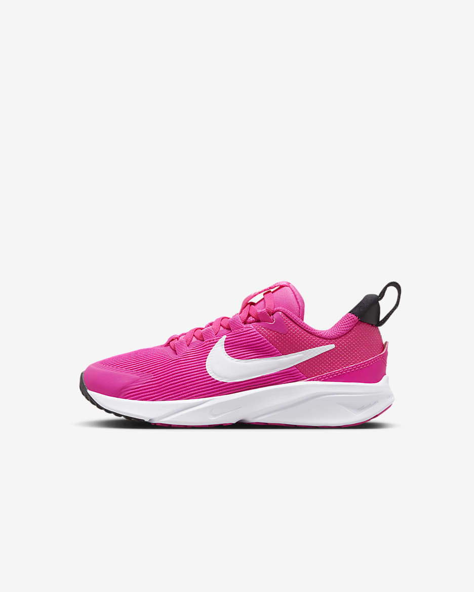 Nike Star Runner 4 Little Kids' Shoes - Fierce Pink/Black/Playful Pink/White