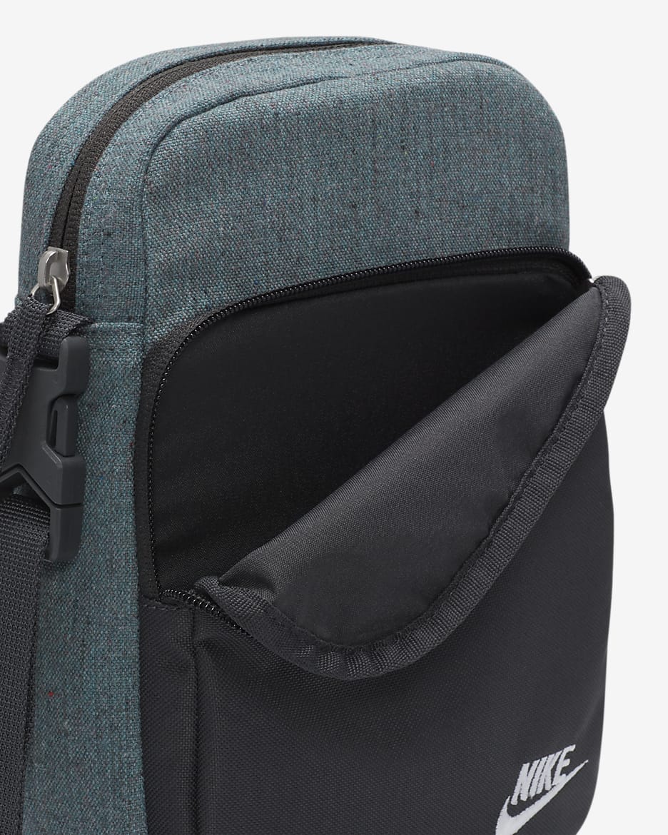 Nike Heritage Cross-Body Bag (4L) - Mineral Teal/Anthracite/White