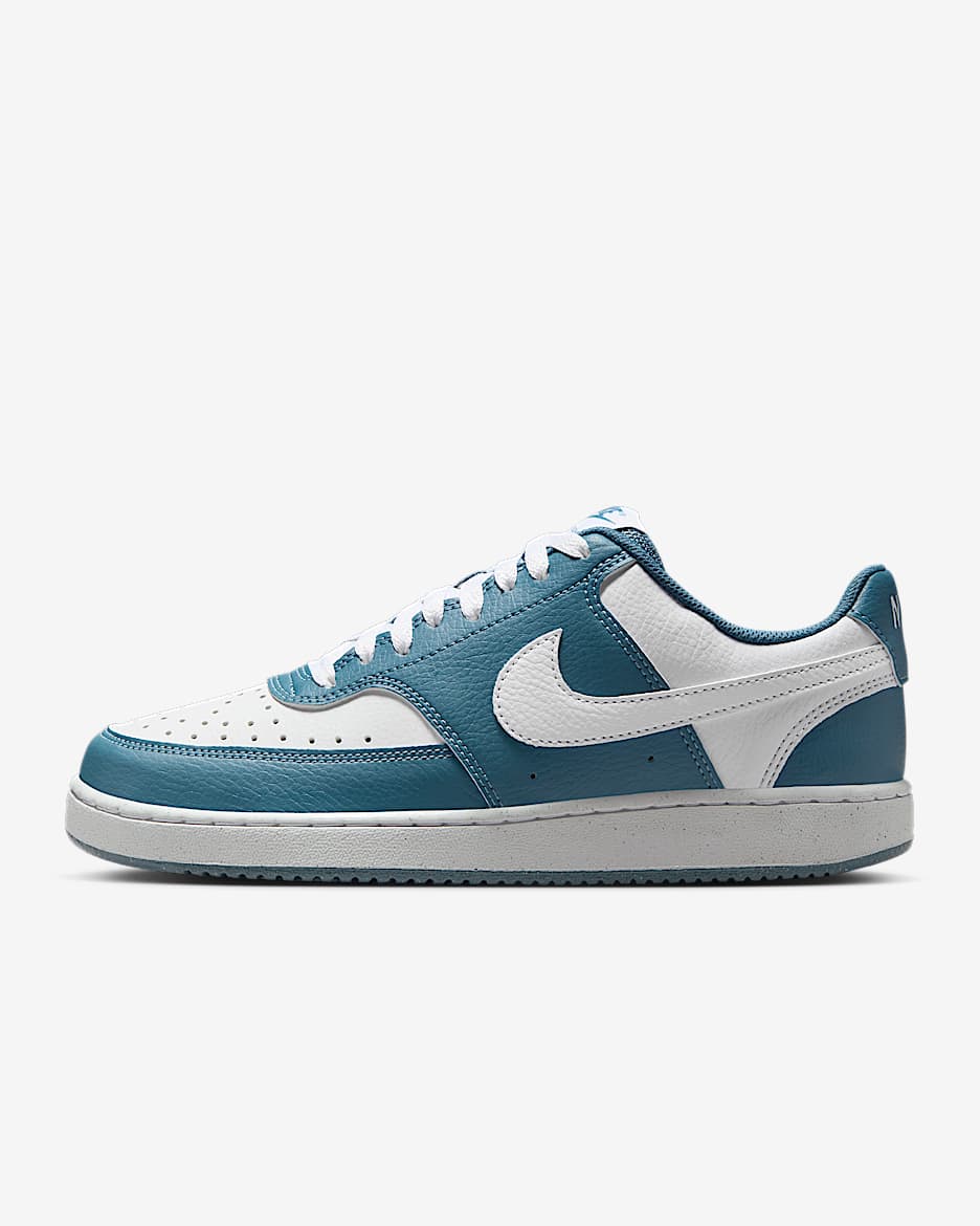 Tenis para mujer Nike Court Vision Low Next Nature - Blanco/Azul humeante