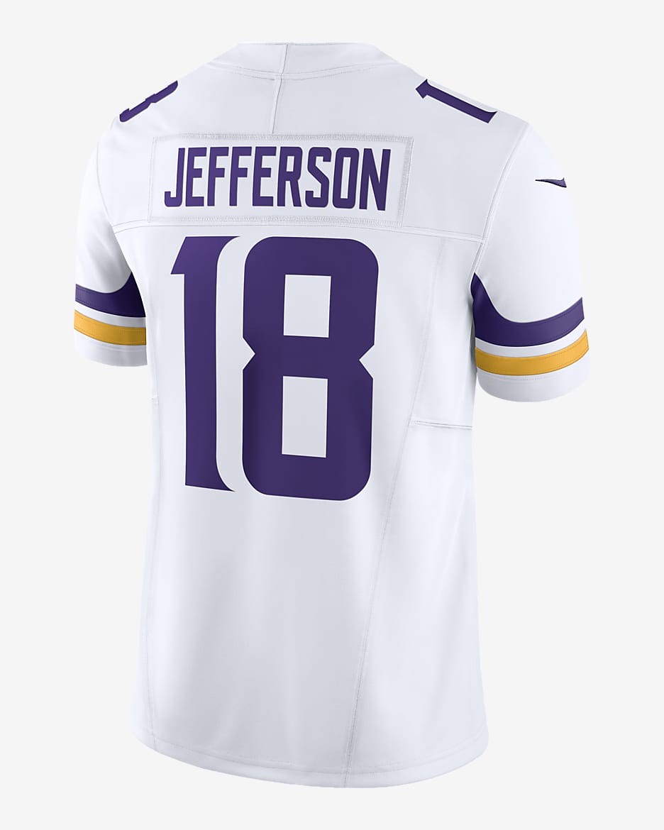 Justin Jefferson Minnesota Vikings Men's Nike Dri-FIT NFL Limited Football Jersey - White